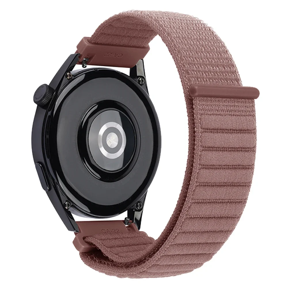 Breathable Nylon Loop Strap with Velcro Closure - 20mm/22mm