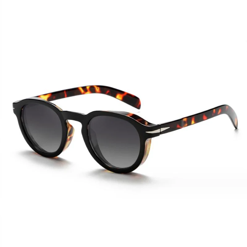 

New high-quality Polarized Sunglasses Men Women Fashion Round TAC Lens TR90 Frame Brand Designer Driving Dark Sun Glasses UV400