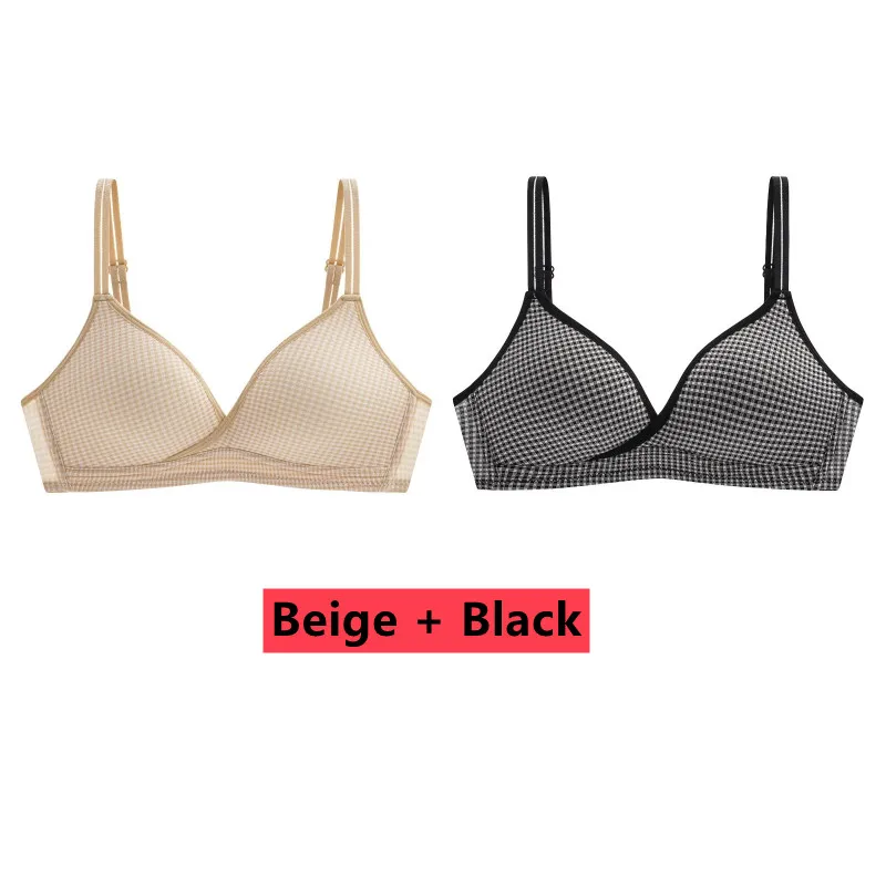 

2Pcs/LOT Girls Underwears Teenage Bras Kids Puberty Sports Young Students Training