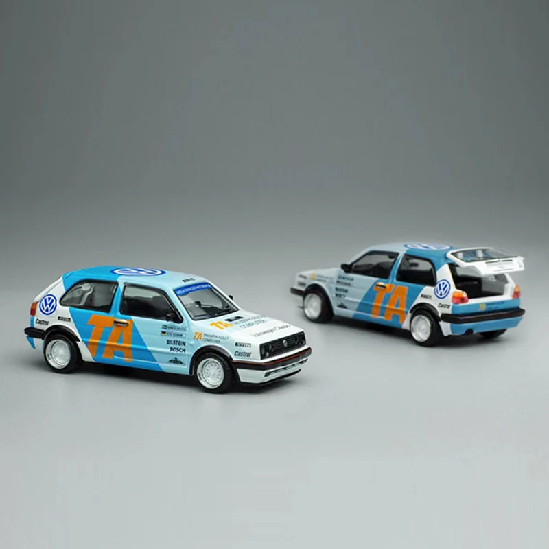 

POPRace 1:64 модель автомобиля GTI MK2 открытая задняя дверь 1986