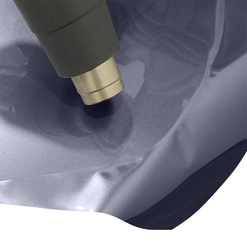 Pellicola vinilica per auto PET ultra luminosa metallizzata grigio antracite Decorazione auto Decalcomania Pellicola protettiva autoadesiva per carrozzeria auto moto - Image 6