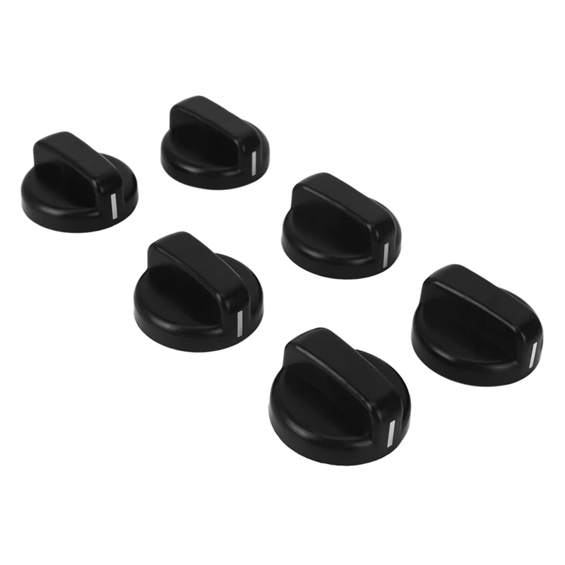 

30 PCS Kitchen Black Plastic Gas Stove Cooker Control Knobs