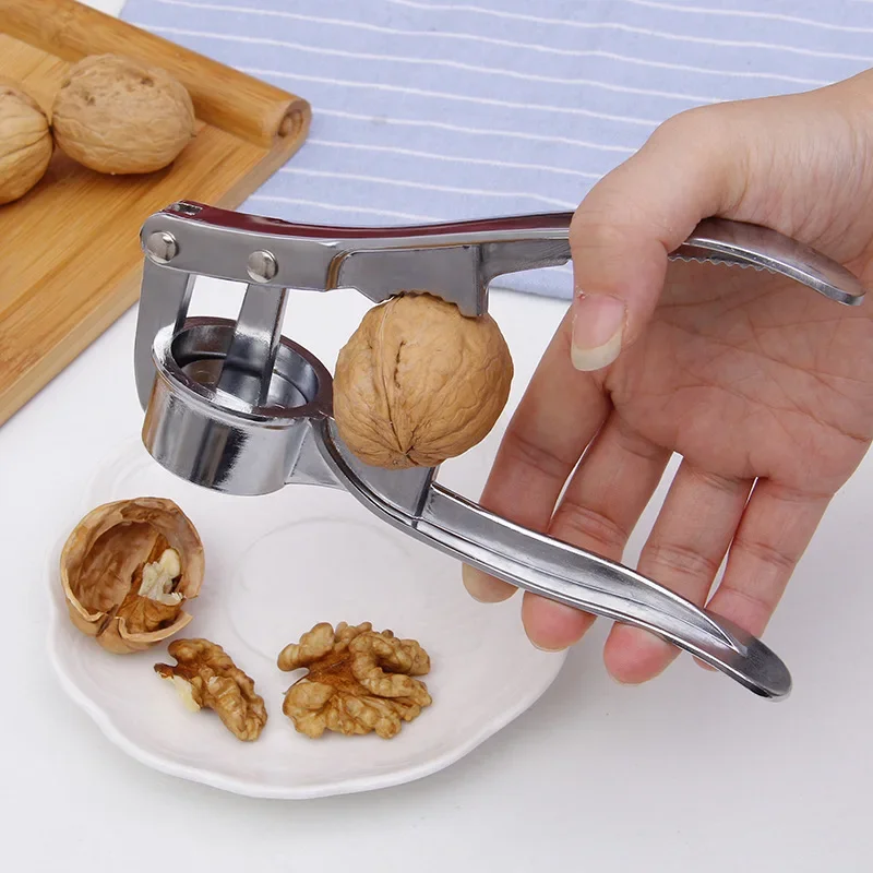 Stainless Steel Garlic Press 4