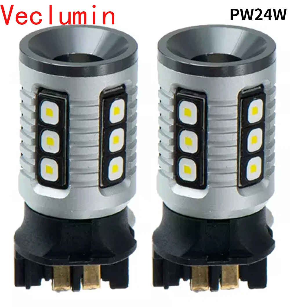 Lampada Di Retromarcia A Led Per Auto Pw24W Psx24W Motore O-Sram Chip Lampada Di Retromarcia Lampada Di Sterzo Per Moto T15 Lampada Di Retromarcia Di 