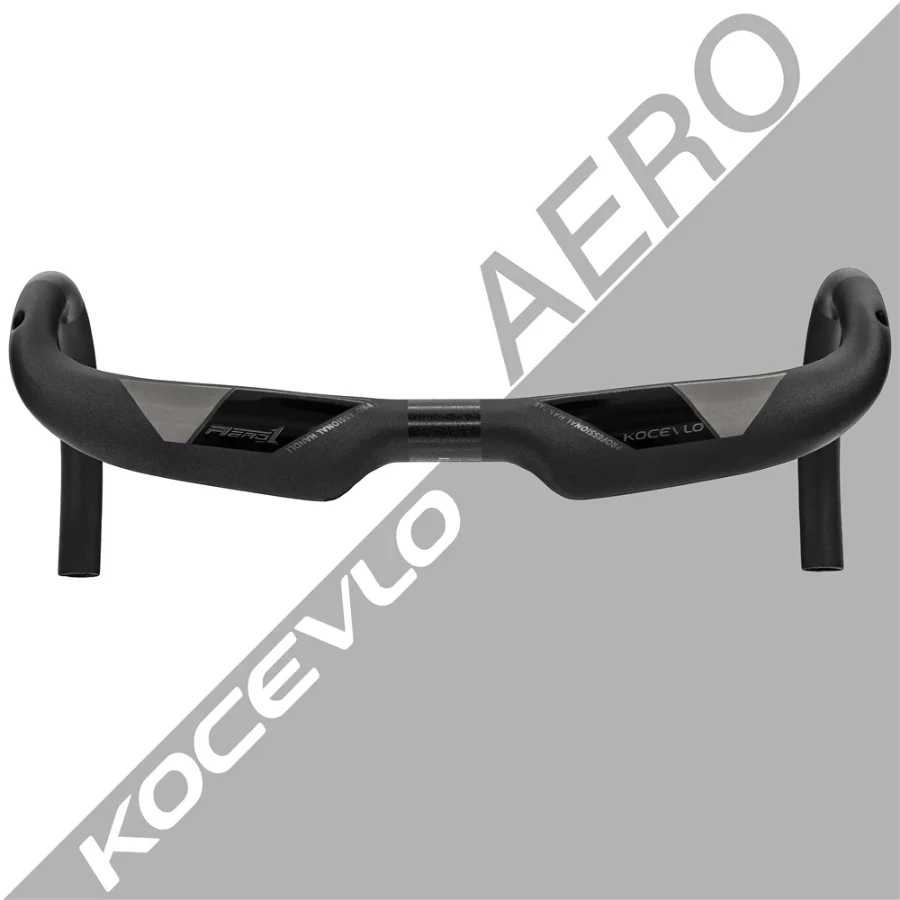 carbon fiber bicycle handlebar Reduce resistance bent bar strengthen bike parts 380/400/420/440mm inner routing bicycle handlebar