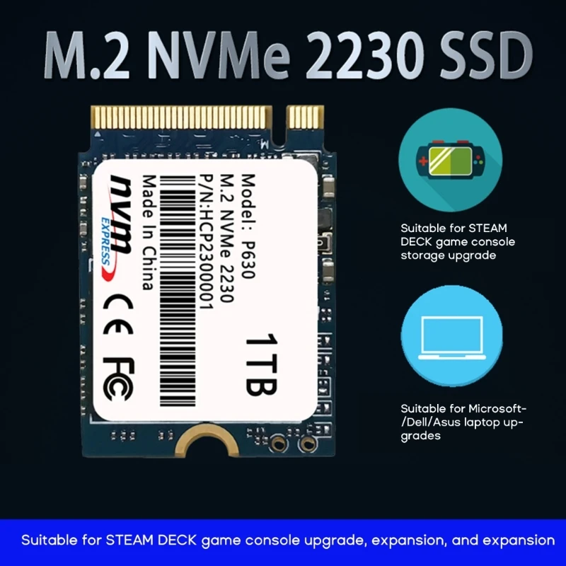 Für Steam Deck 128 SSD Laptop Solid-State-Disk 256GB 512GB GB 1TB 