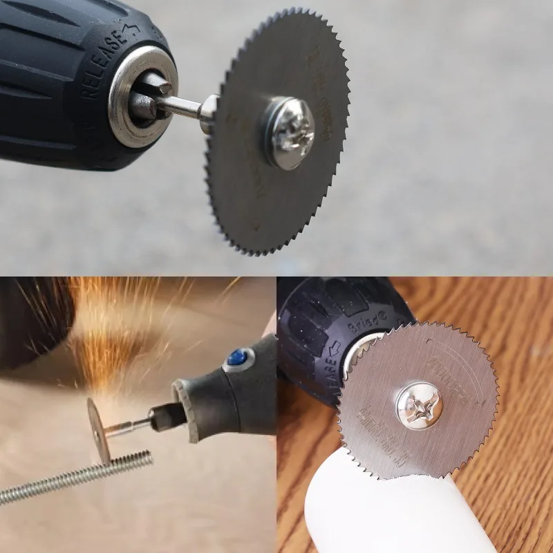 고속 강철 톱날 세트 날카롭고 안정적이며 편차 없음 목재 절단에 적합 드릴 및 임팩트 드릴 DIY 목공 도구