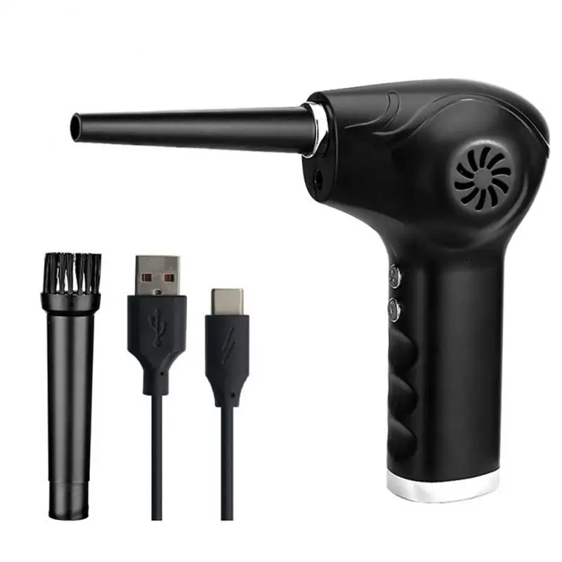 휴대용 충전식 휴대용 먼지 송풍기, 2 단계 조정 무선, 안전 보호 PC 노트북 키보드 먼지 송풍기, 6000mah, 10000mah