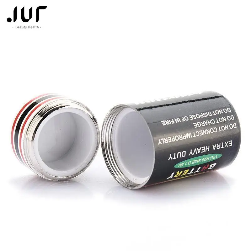 

1PCS Creative Hidden Money Coins Container Case Battery Secret Stash Diversion Safe Pill Box 4.5*2.4cm