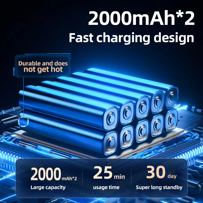 Brushless Rechargeable Battery for Machine Accessories Handheld Powerful Wireless Car Vacuum Cleaner Mini Wash for Car