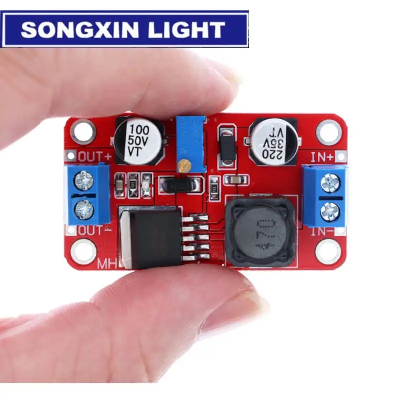 DWEII 4pcs XL6019 5A Corriente De Alta Potencia DC A CC Step-up 5V 6V 12V 24V 3-35V A 5-40V Convertidor Regulador De Voltaje Ajustable Módulos De Potencia Módulo Boost Booster
