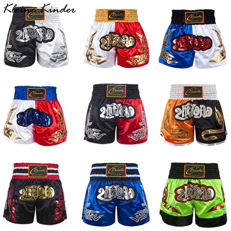 Pantalones cortos de para niños y de boxeo, Muay mma, chica|Pantalones de boxeo| - AliExpress