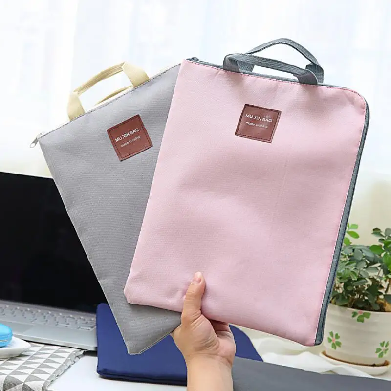 Canvas File Folder Large A4 Document Storage Organizer