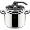 Lagostina Novia Vitamin Lagoeasy'UP Pressure Cooker 9 L Stainless Steel 18/10 Ø 24 cm, Induction and Gas Pot 1