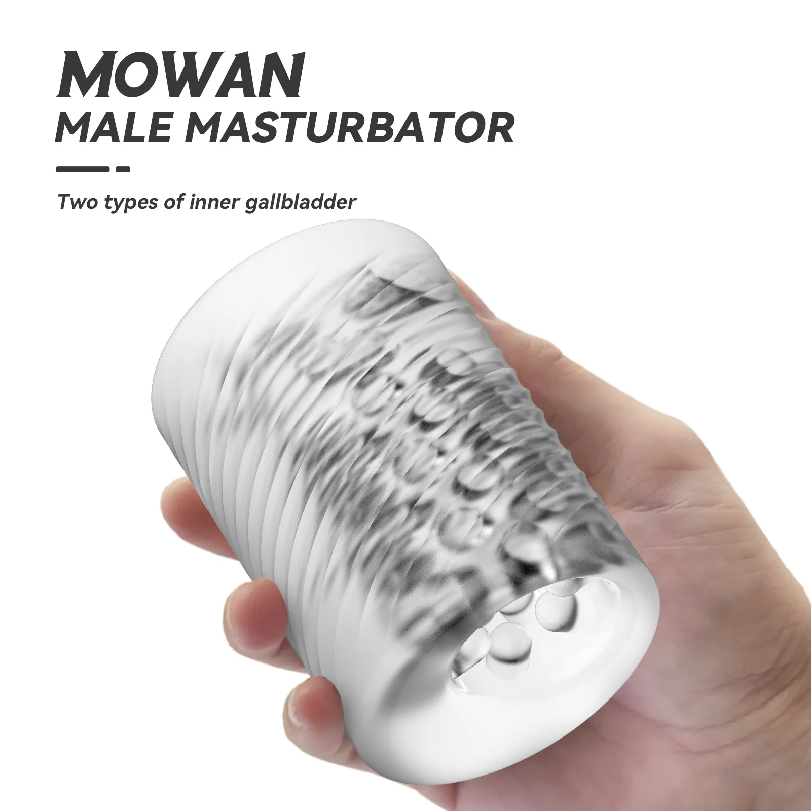 Vibration Vagina Blowjob Männlicher Masturbator Transparenz Vibrierender Penis Massagegerät Masturbationschale Sexspielzeug für Männer Taschenmuschi 1