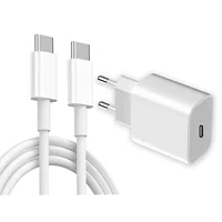 20W USB C Charging Cable for iPhone 16 Pro Max/15 Plus, USB C to USB C 2M Braided Fast Charger Cable Compatible with iPad Pro 12 2