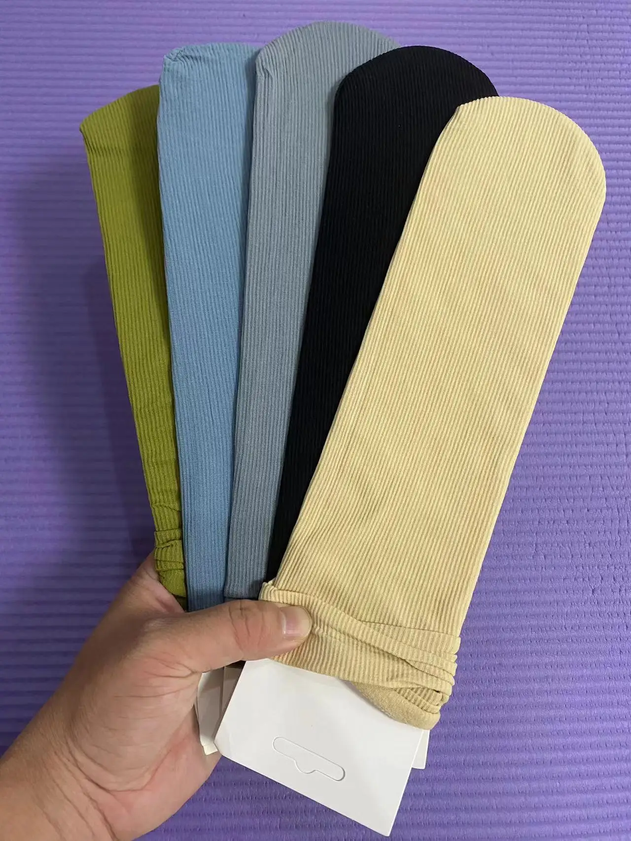 5 Paar/Set Damen Bunte Lose Nicht-Pillingende Stricksocken Dünne Frühling-Sommer Damensocken Japanische Mode College Nylonsocken – Detail 21