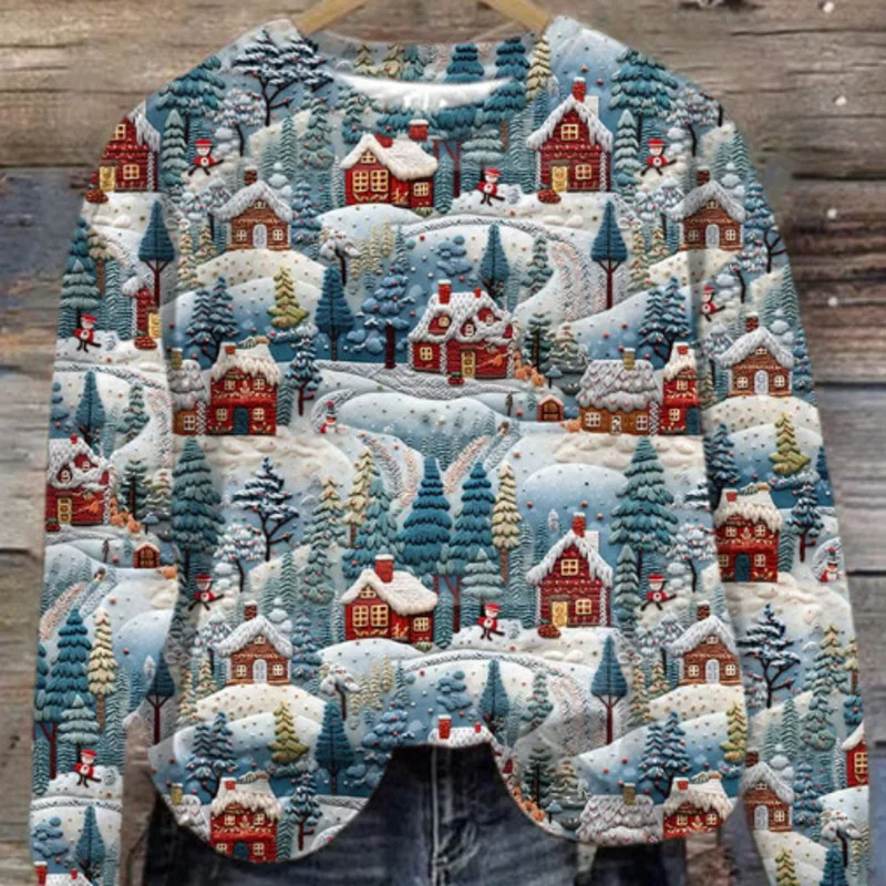thumbnail image 1 of Sudadera con capucha con estampado 3D para mujer, estilo nuevo de otoño e invierno, ropa para adolescentes, 2024, 1 of 5