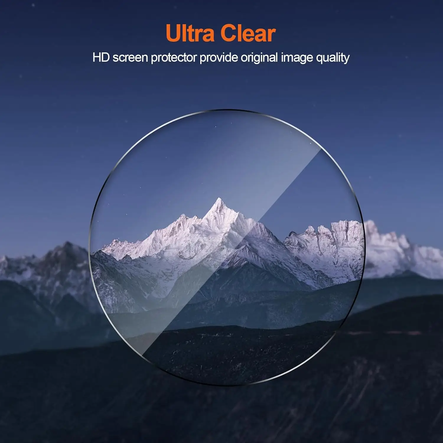 Premium Tempered Glass Screen Protector with Easy Installation