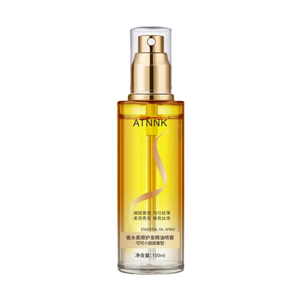 New High-end Long-lasting Lightweight Hair Soft Essential Moisturizing Hair Sheen 100ml Spray Oil Nourishing Spray Oil J7m5
