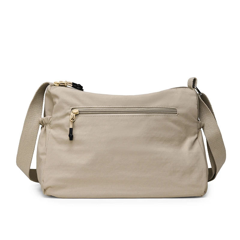 Women's Large-Capacity Shoulder Bag with Three Pockets: Multi-Pocket Nylon Tote—The Perfect Choice for Moms' Shopping Trips - 2