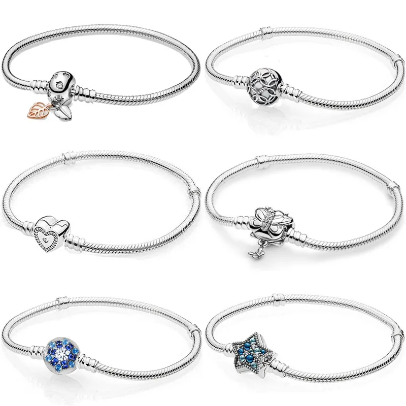 

Kenora Jewelry 2023 Popular Women's Bracelet 925 Sterling Silver Earrings Suitable For DIY Bead Necklace Gift Jewelry