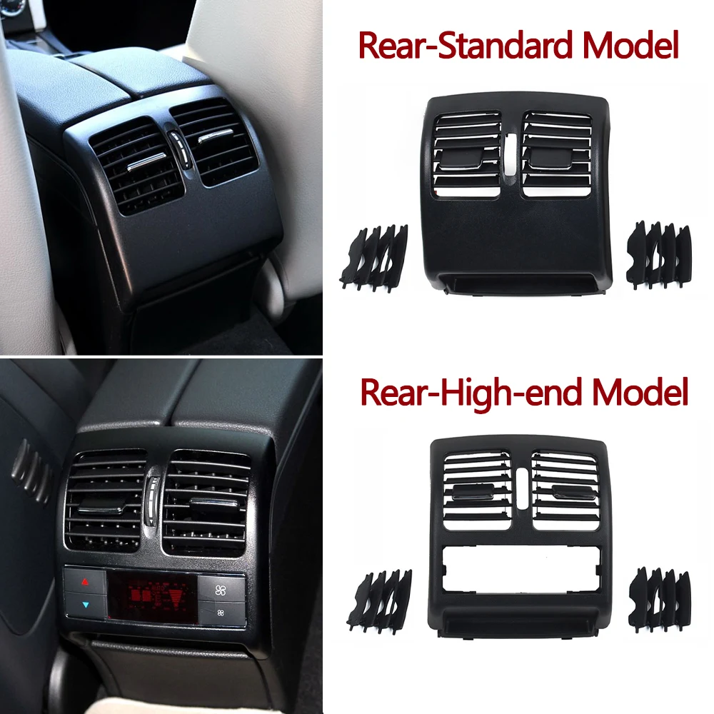LHD RHD W204 Air Conditioner AC Vent Grille Outlet Cover Panel For Mercedes Benz C Class C200 C220 C230 C260 C300 C350 2007-2011