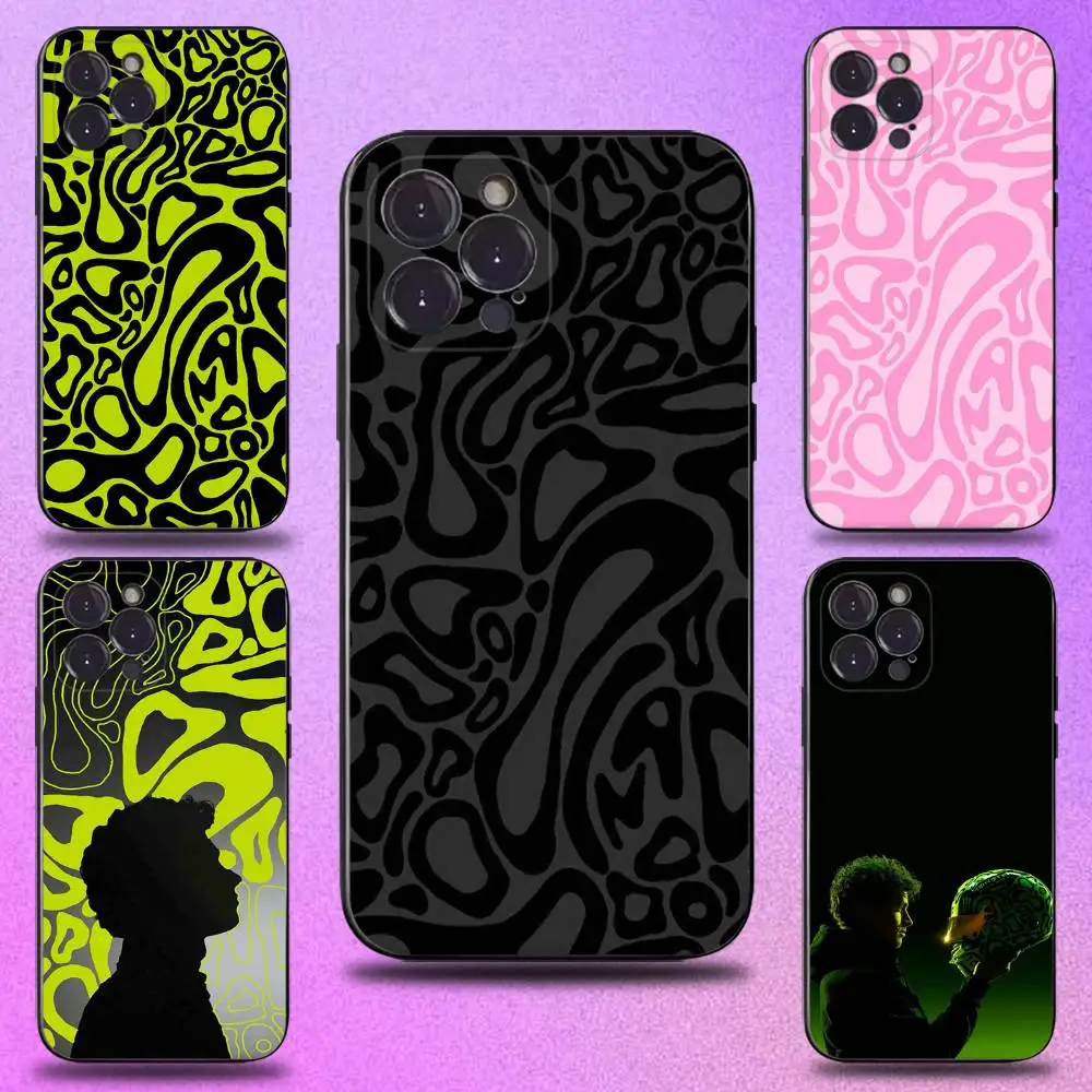 Lando Norris F1 Soft Silicone Black Phone Case