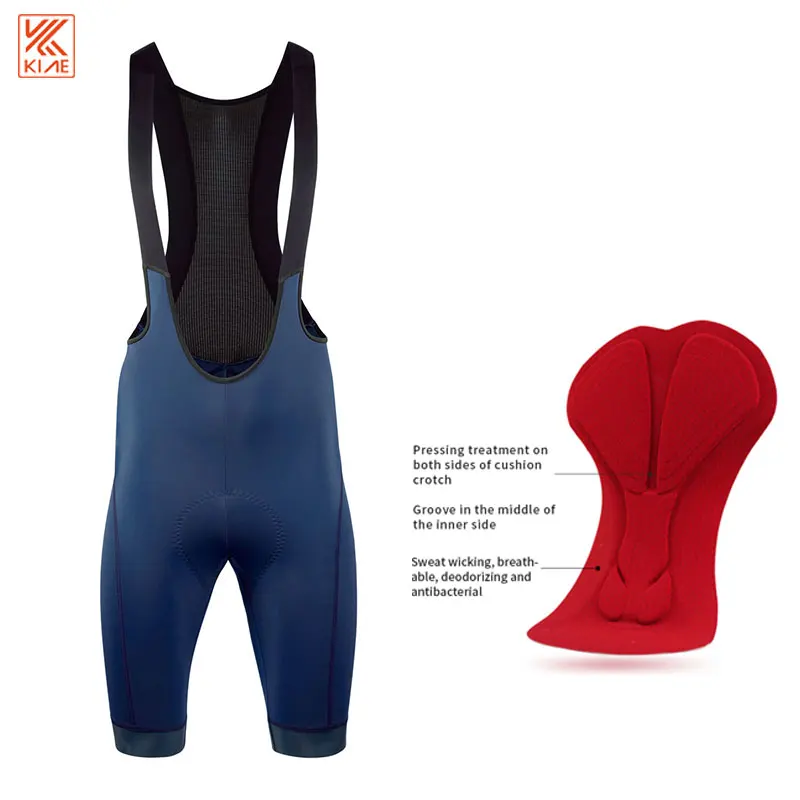 KIAE Cycling Bib Shorts Pro 7 Hours Road Team Race Bicycle Shorts Riding MTB Bike Breathable Cycling Bib Man Triathlon