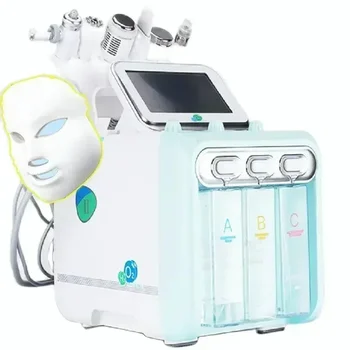 7 in 1 H2O2 Water Oxygen Jet Peel Hydro Beauty Skin Cleansing Hydrofacial Machine Facial Machine Water Aqua Peeling for Home Use 2