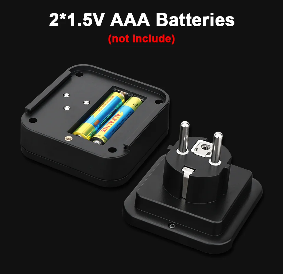 GVDA Professioneller Steckdosentester, RCD-Trigger, Strom, Leckage, Spannungsdetektor, EU-Stecker, elektrischer Leistungsschalter, Finder, Phasenprüfung – Detail 10