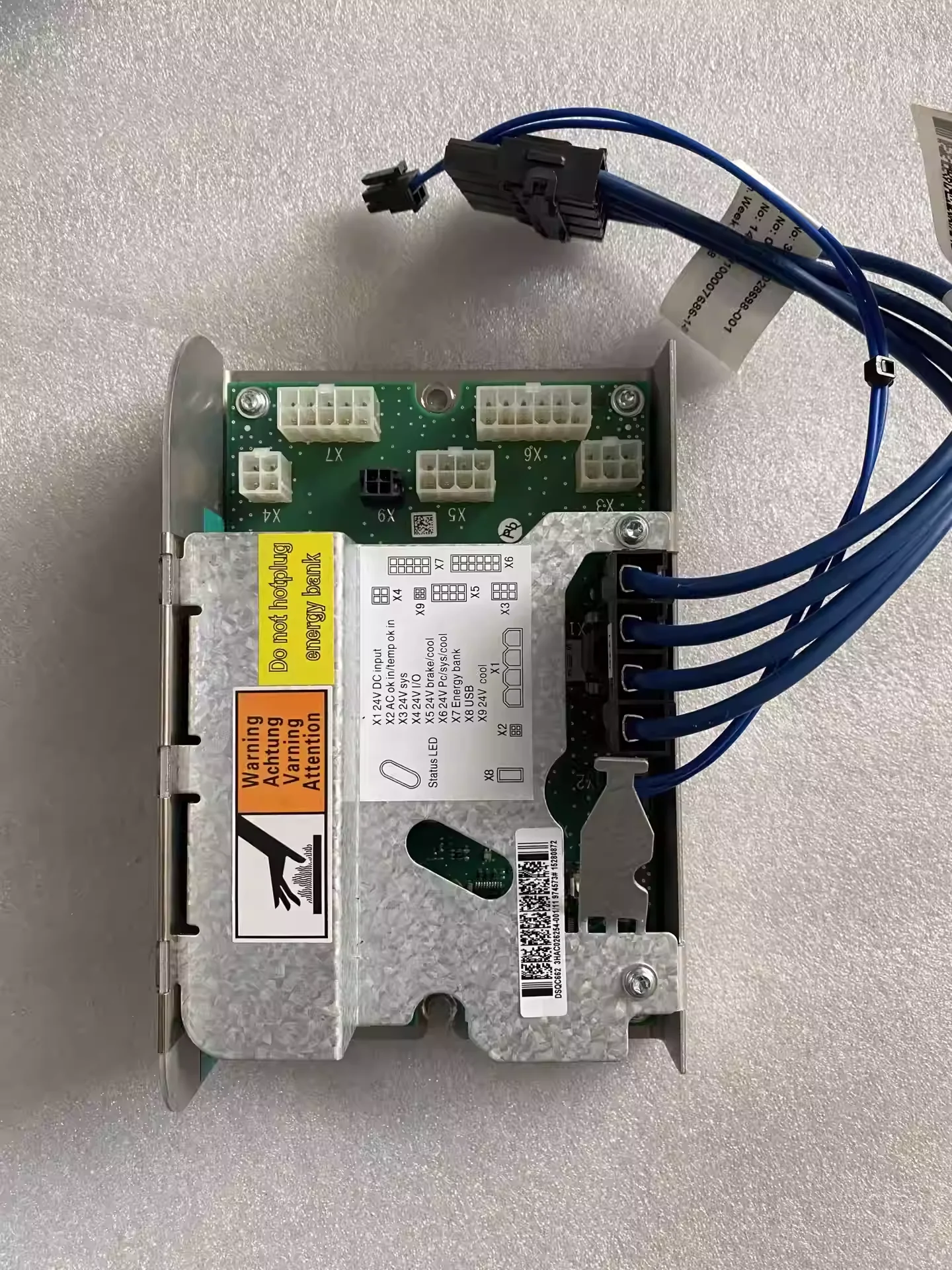 For ABB robot power distribution board DSQC662 3HAC26254-001