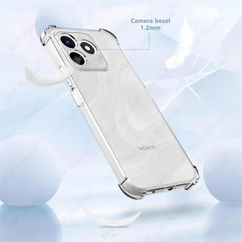 Clear Crystal Silicone Soft Shockproof Case - Enhanced Protection Coque Cover