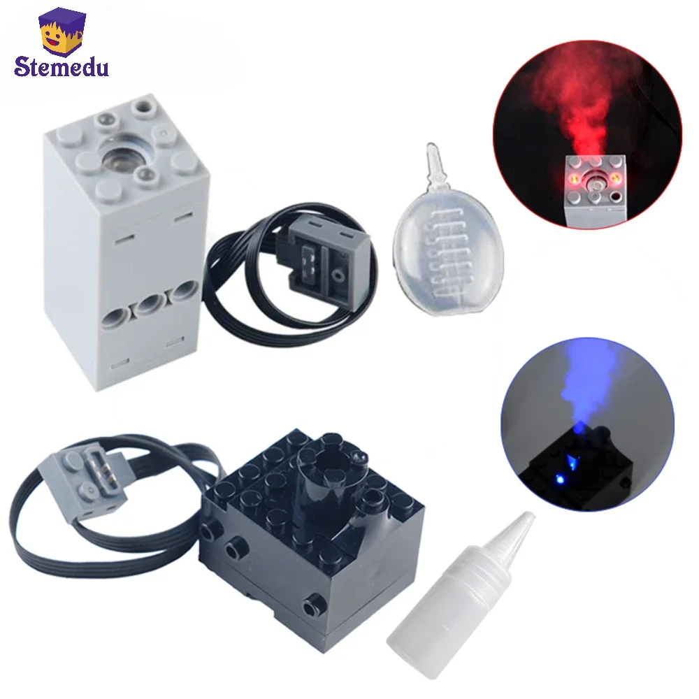 Fogger Spray Smoke Motor Building Blocks Kit