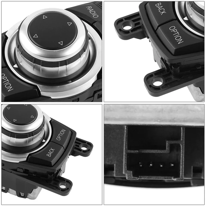 A28G-4PIN Media Controller Switch Joystick 65829253944 For BMW 1/3/5 F10 F11 F30 F20 Idrive CIC Switch 9253944 65829267955