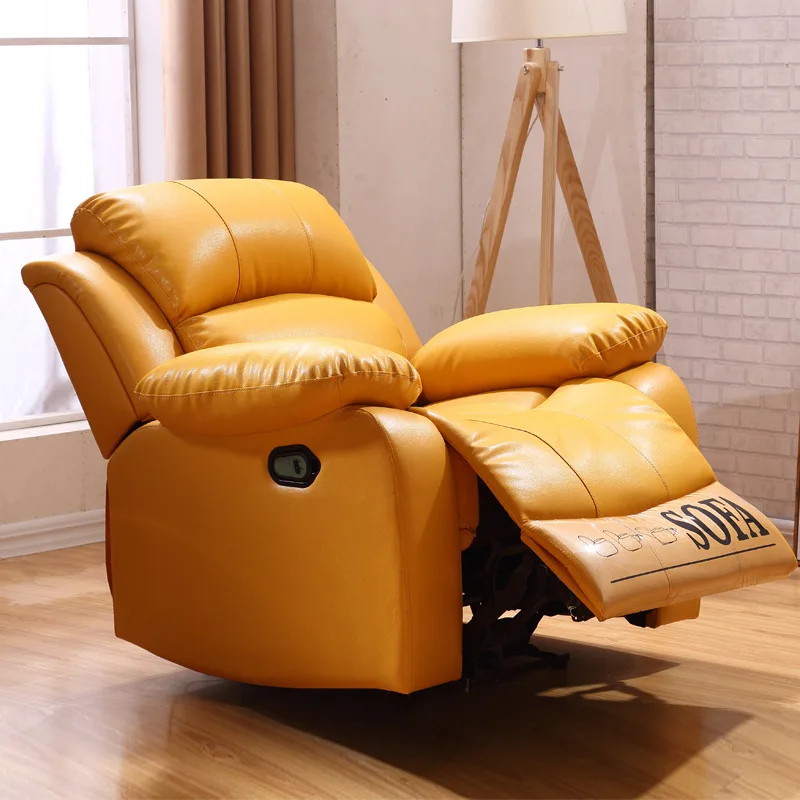 Electric Multi-Functional Small Apartment Sofa Living Room Single Double Combination Lazy Manicure Theater Genuine |