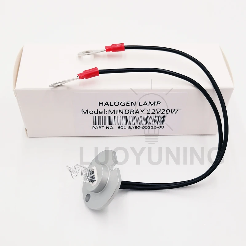 Halogen Lamp 12V 20W For Mindray BS-200 BS-220 BS-230 BS-240 BS-260 BS-300 BS-430 BS-450 BS-620 Biochemical Analyzers