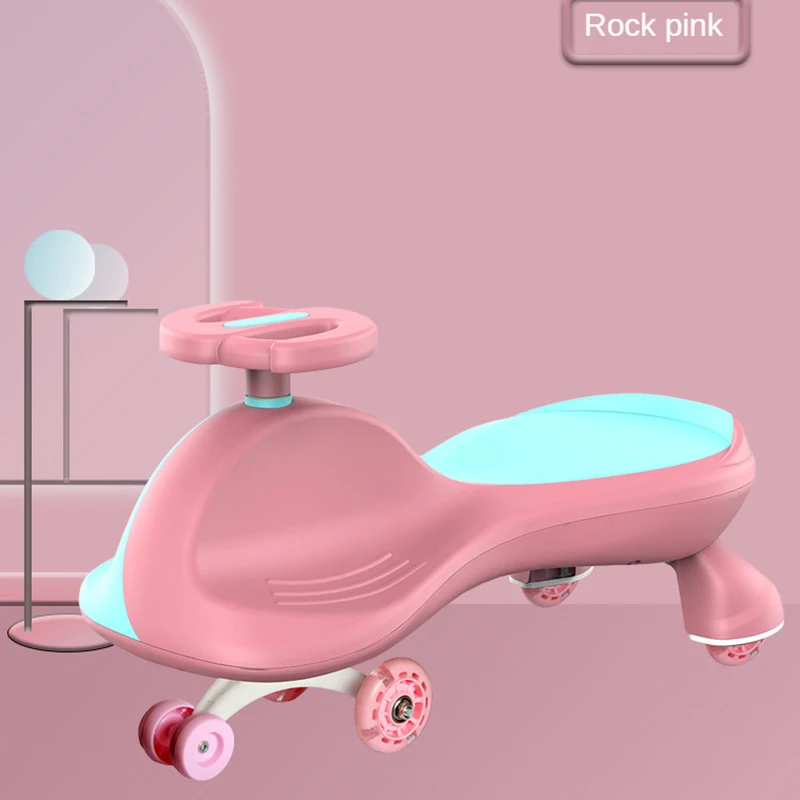 

Детский крутящийся автомобиль, детский скутер, бесшумное колесо, детский Противоскользящий светильник, музыкальный качающийся раздвижной прогулочный Балансирующий автомобиль