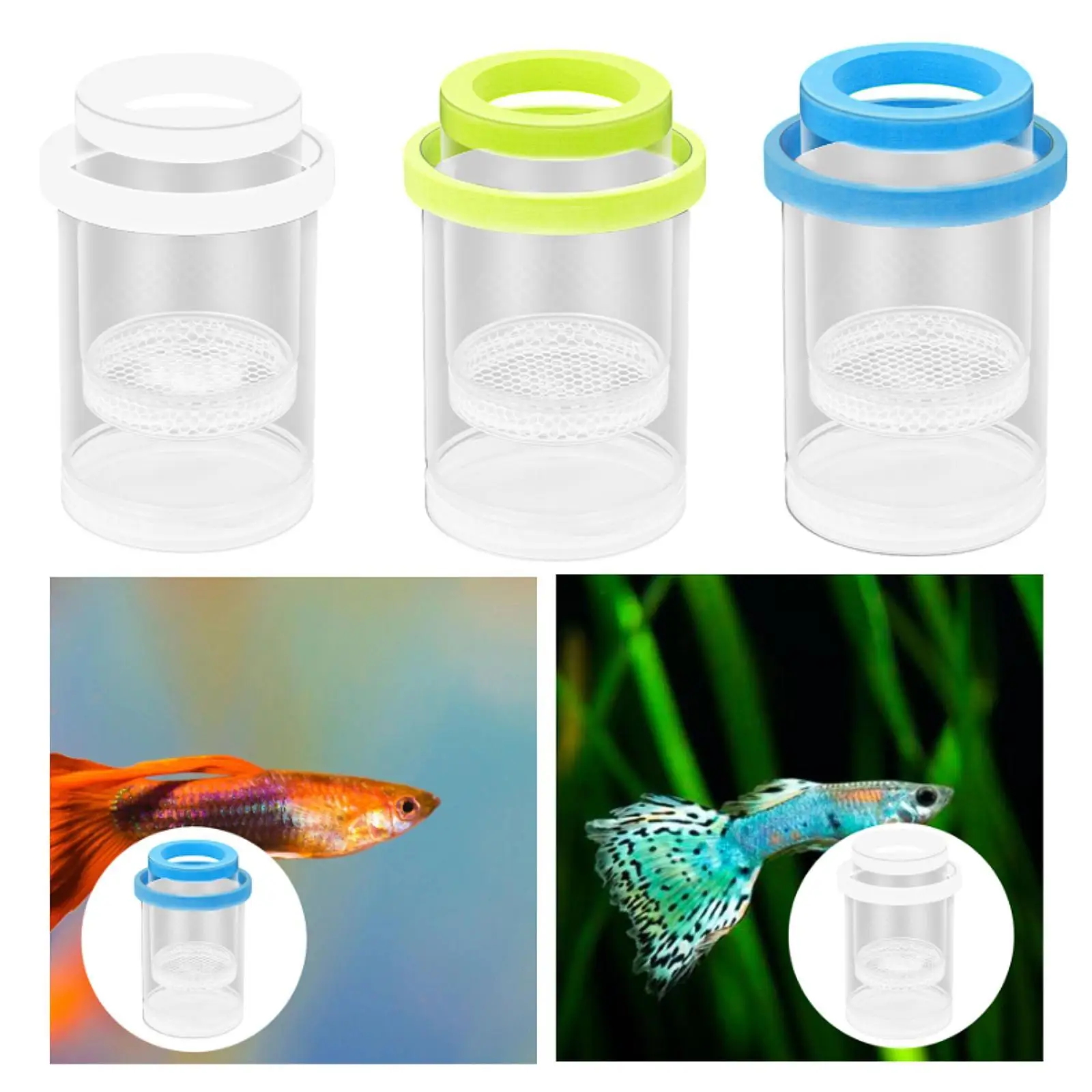 Aquarium Floating Fish Separation Box, Transparent Breeding Incubator