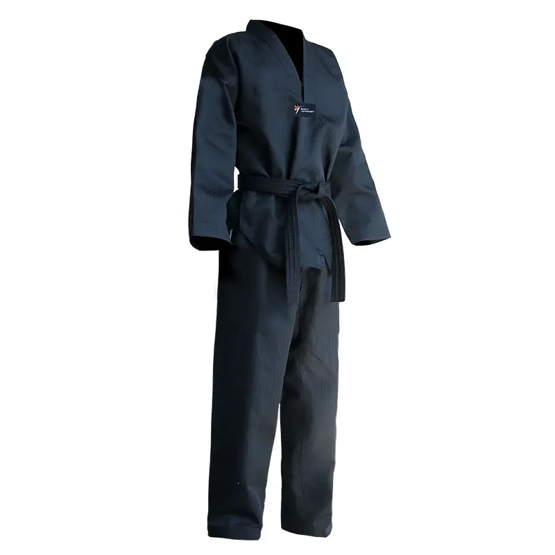 Karate Uniform Adult Kids Men Women Taekwondo Uniform Dobok Wtf Cotton Tae Kwon Do Set Clothes TKD Clothing Sets Belt