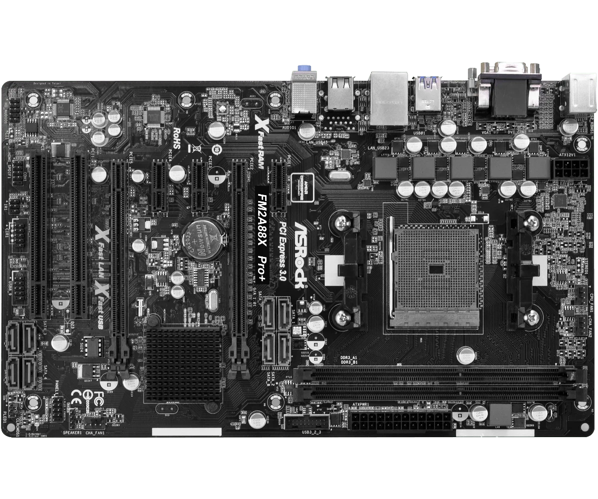 Asrock FM2A88X PRO+マザーボード ソケットFM2+ AMD A88X対応 10 Asrock FM2A88X PRO+マザーボード ソケットFM2+ AMD A88X対応 10