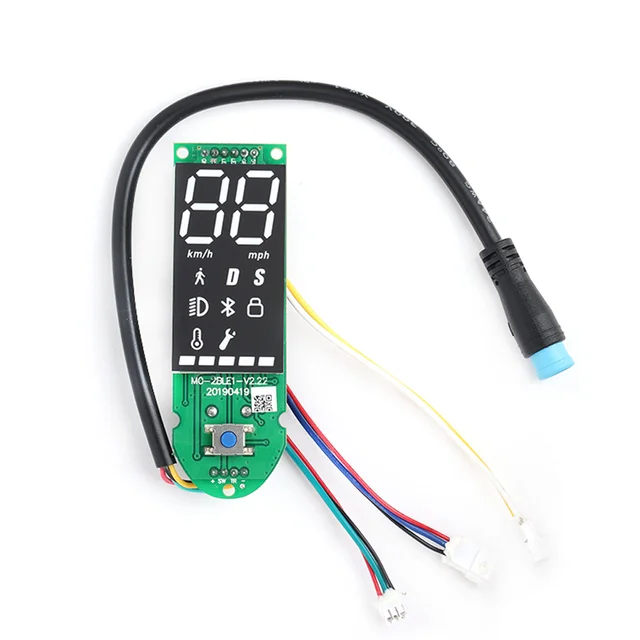 Dashboard For Mi Electric Scooter Pro 2 1S Display Central Controller  Designed With Bluetooth Lock Keys