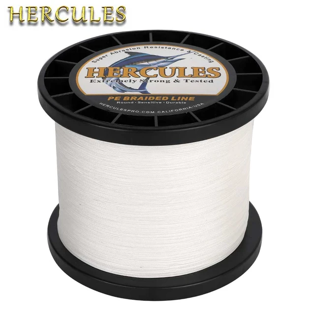 HERCULES No Fade Fishing Line Red 4 Strands 6LB-100LB PE Braided