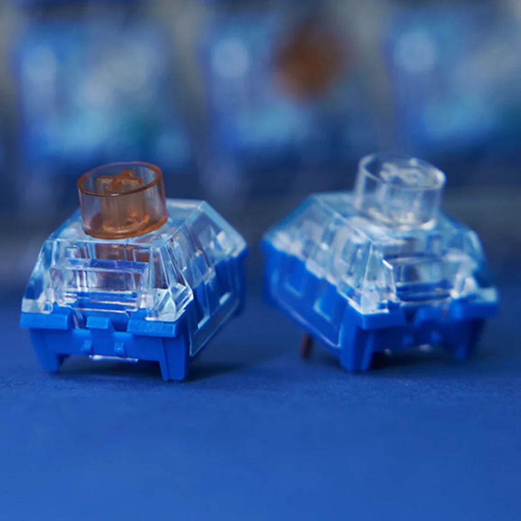 GGBOY Kailh BOX 사일런트 스위치, 고래 섬, RGB SMD 선형 촉각 60g 스위치, 기계식 키보드 음소거 스위치..