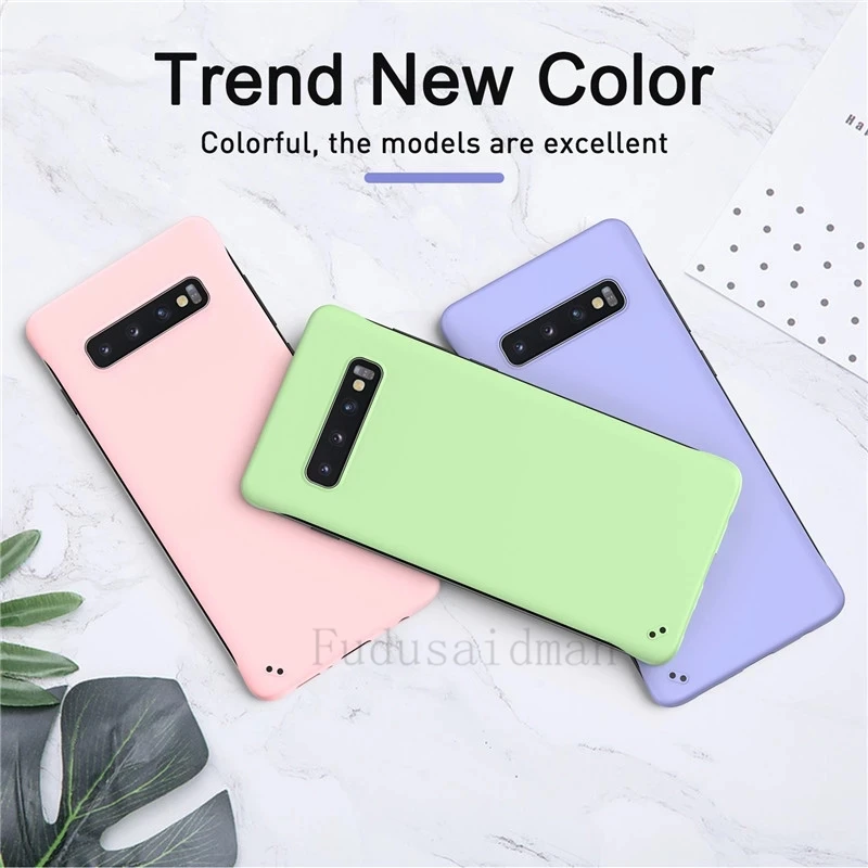 Ultra Thin Slim Hard PC Frameless Matte Phone Case Cover