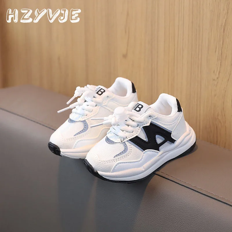 Boys and Girls Soft Sole Casual Sneakers Fashion Trend Running Shoes Basketball Shoes Children Flat Baby Toddler Outdoor Shoes