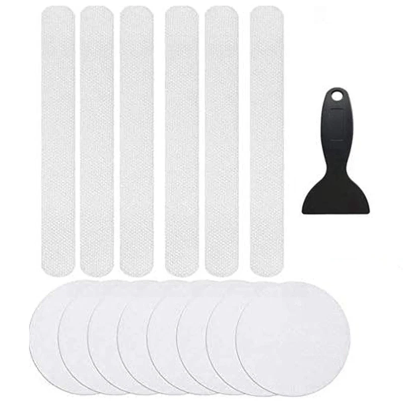 

Bathtub Stickers,Non-Slip Adhesive Strip,PVC Grip Tape,Transparent Bath Tub Shower Stickers For Slippery Bathroom