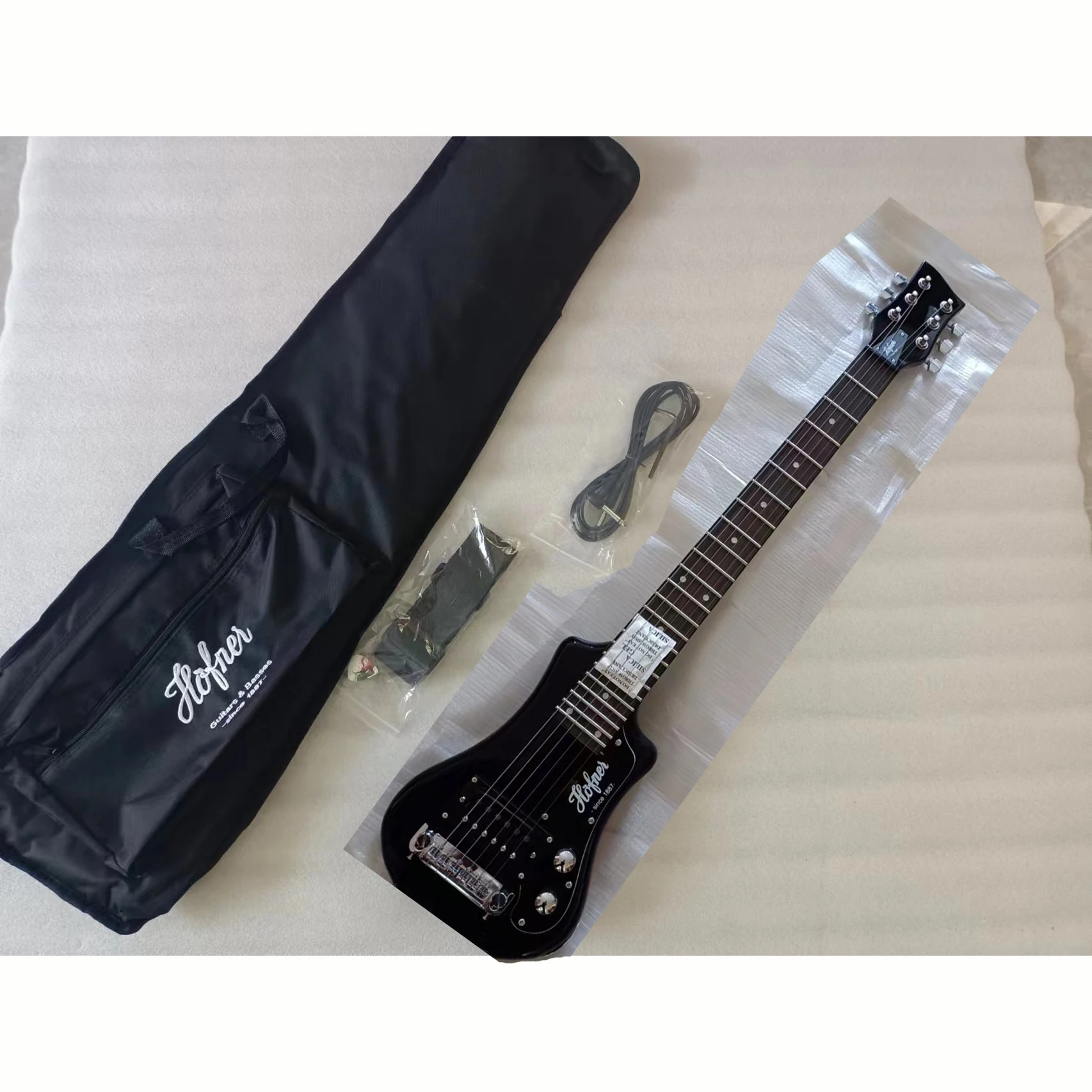 Mini Electric Guitar 34 in 6 Strings Free Cotton Soft Bag