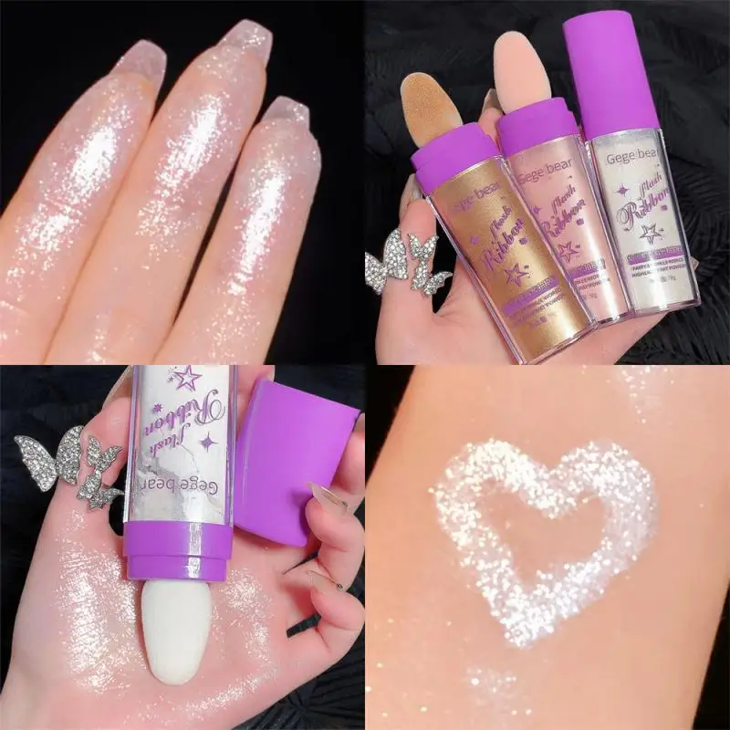

Spray Liquid Highlighter Body Bronzers Oil Mist Highlight Illuminator Shimmer Face Contour Glitter Body Lotion Women Cosmetics