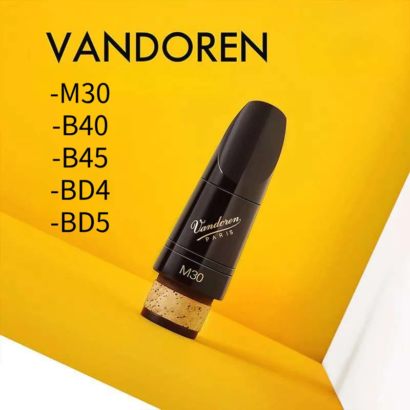Original Vandoren Bb Clarinet Hard Rubber Mouthpiece M30 B40 BD5